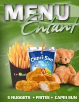 Menu Enfant